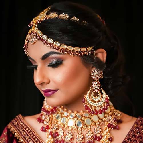 Bridal Air Brush Makeup, - Top Make-up artist in delhi